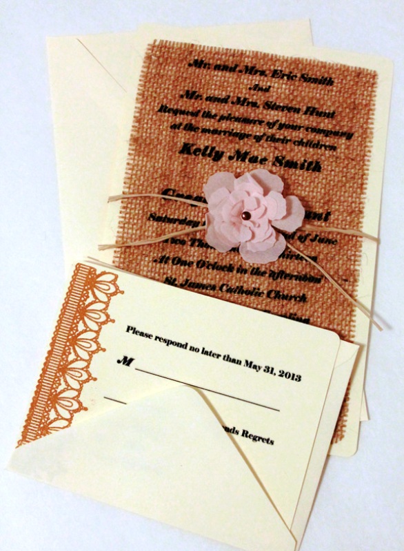 shabby-chic-burlap-wedding-invitations