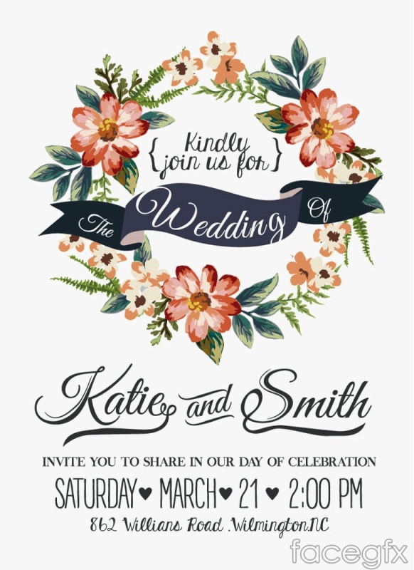 vintage-flower-wedding-invitation