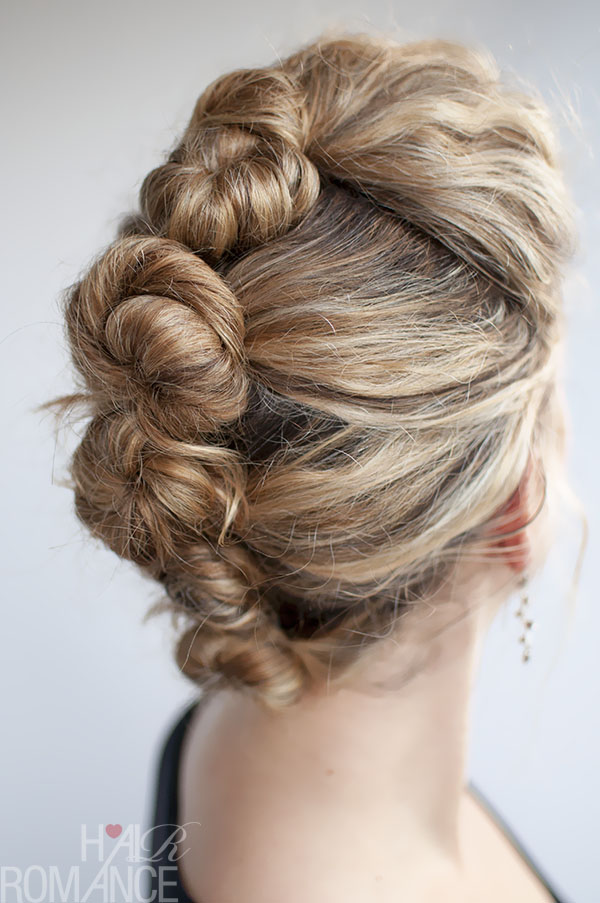 The French Roll Twist And Pin