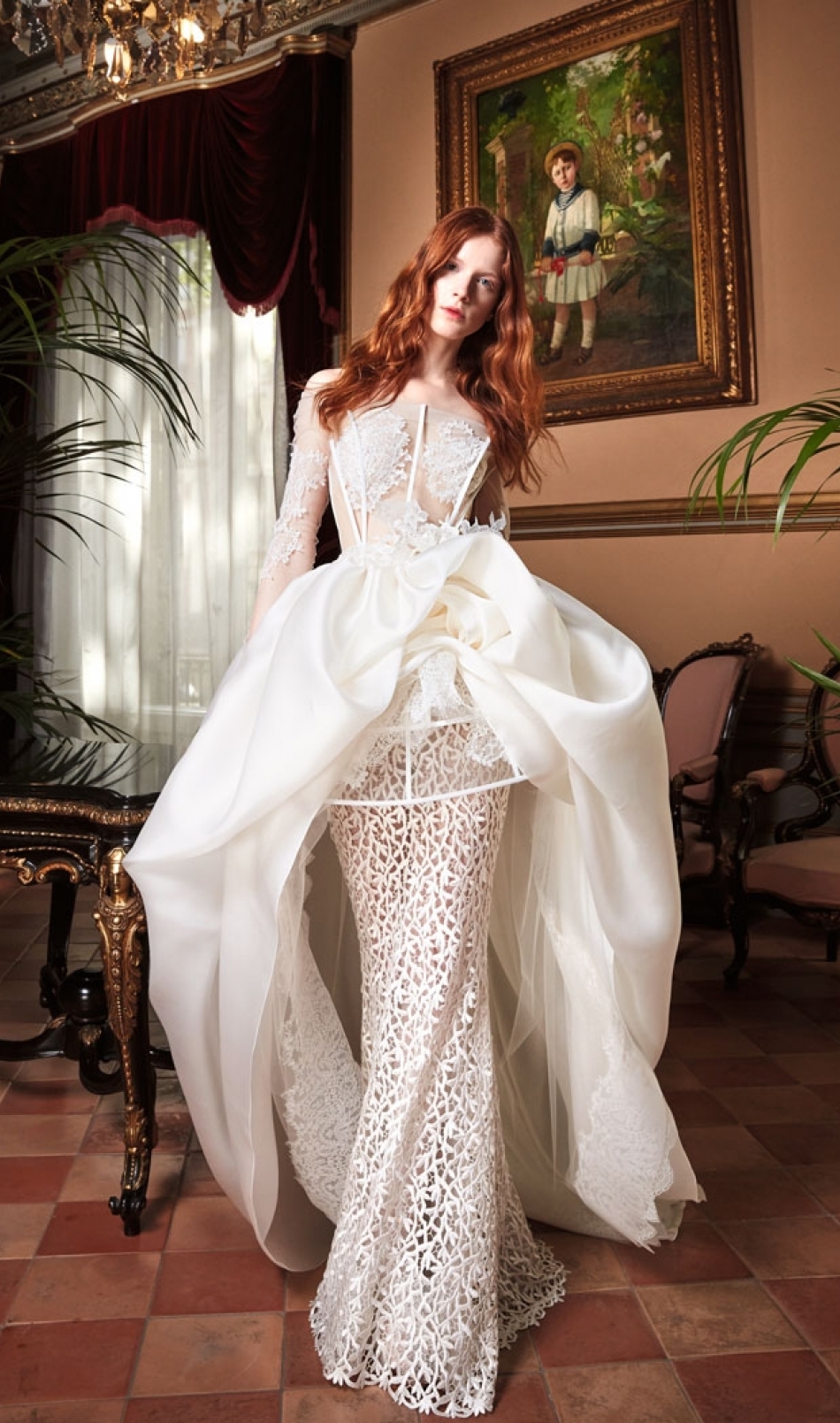 HIBISCUS wedding gown