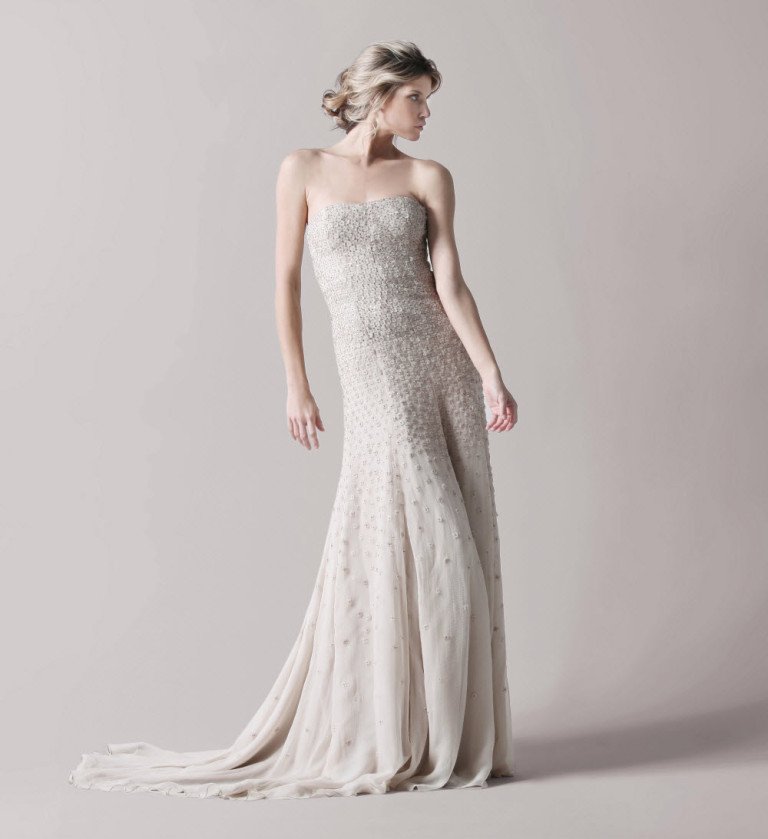 20 Beaded Wedding Dresses Ideas