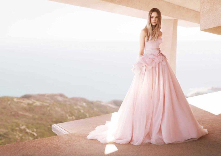20 Pink Wedding Dresses Ideas