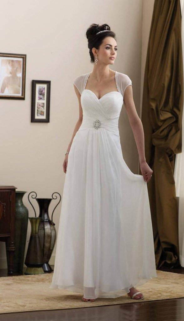 20 Simple Elegant Wedding Dresses Ideas - Wohh Wedding