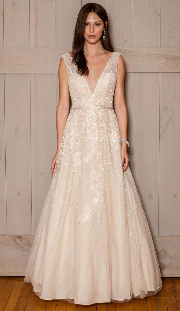 20 Champagne Wedding Dresses Ideas Wohh Wedding