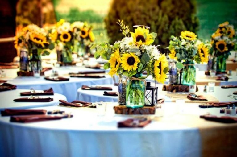 25 Country Wedding Decorations Ideas
