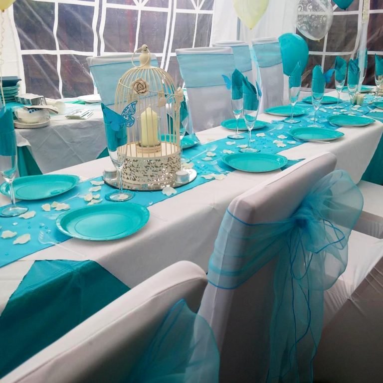 25 Turquoise Wedding Decorations Ideas