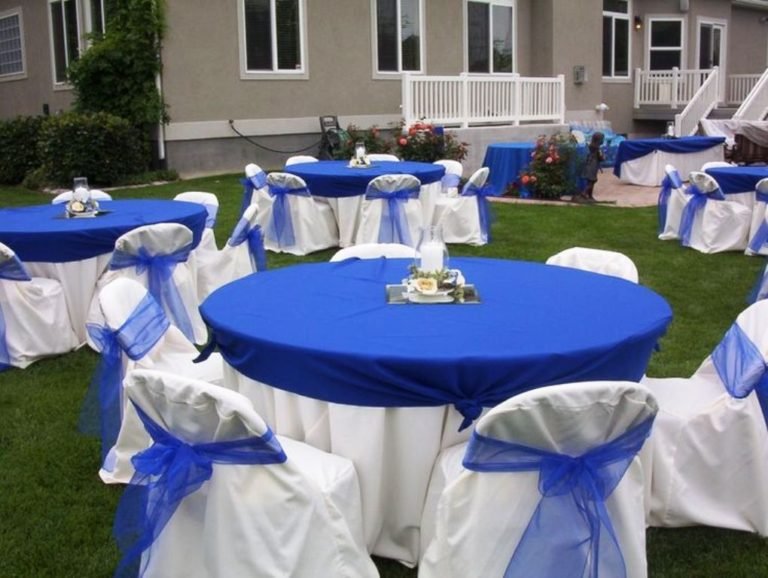 25 Blue Wedding Decorations Ideas