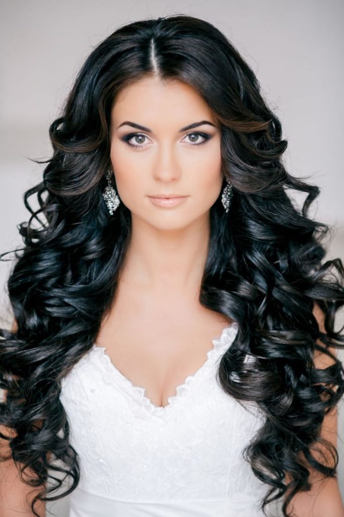 34 Attractive Curly Wedding Hairstyles Ideas Wohh Wedding